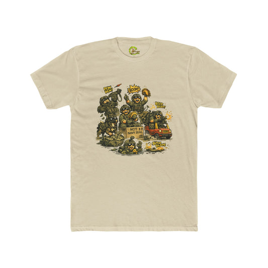 Graphic Tee — Retro Cartoon Monsters ‘Not My Fault’ Design