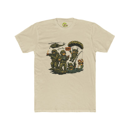 Alien Explorer Crewneck Tee — Retro Sci‑Fi Adventure Graphic T‑Shirt