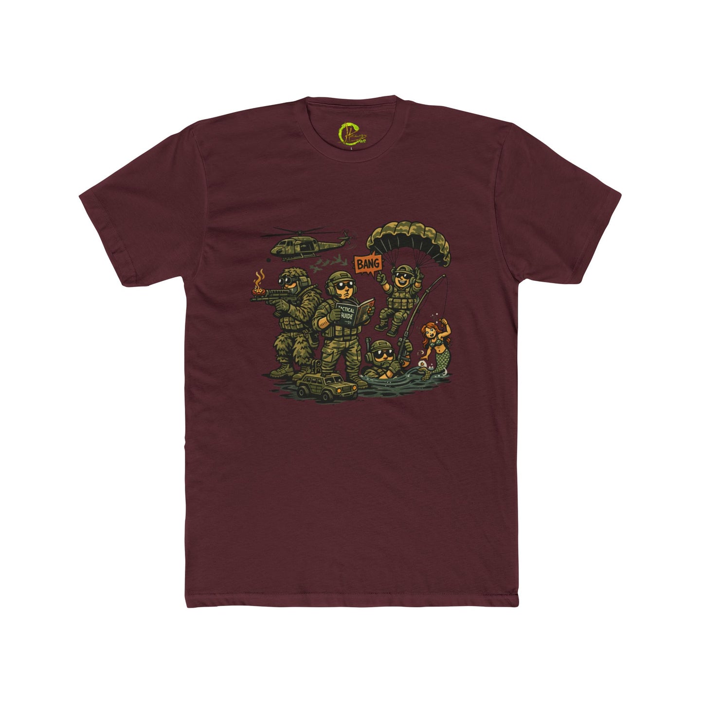 Alien Explorer Crewneck Tee — Retro Sci‑Fi Adventure Graphic T‑Shirt
