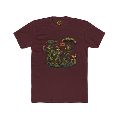 Alien Explorer Crewneck Tee — Retro Sci‑Fi Adventure Graphic T‑Shirt