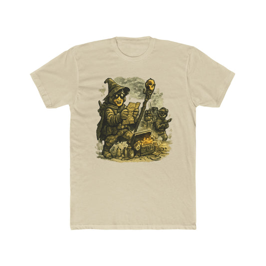 Pixelated Gnome Character Illustration