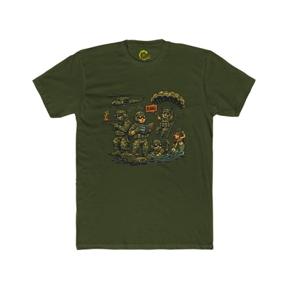 Alien Explorer Crewneck Tee — Retro Sci‑Fi Adventure Graphic T‑Shirt