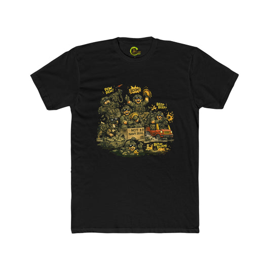 Graphic Tee — Retro Cartoon Monsters ‘Not My Fault’ Design