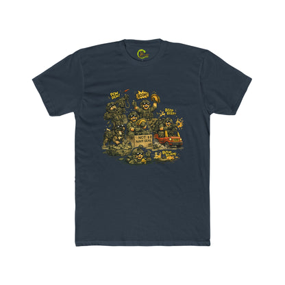 Graphic Tee — Retro Cartoon Monsters ‘Not My Fault’ Design