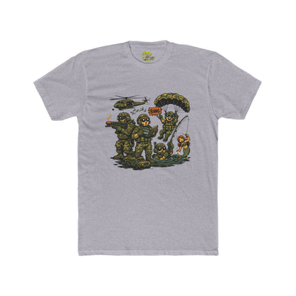 Alien Explorer Crewneck Tee — Retro Sci‑Fi Adventure Graphic T‑Shirt